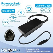42V 2A PEN 3-Pin Charger for