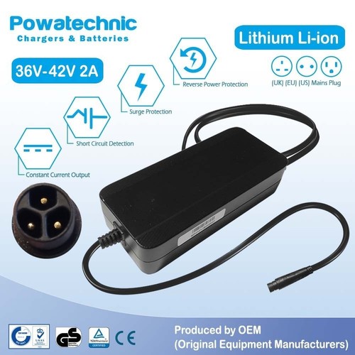 42v max pin charger - 42v, for