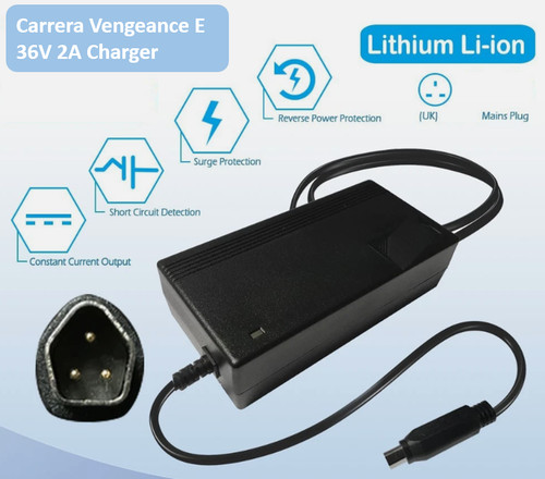 36v pin charger - charger, carrera